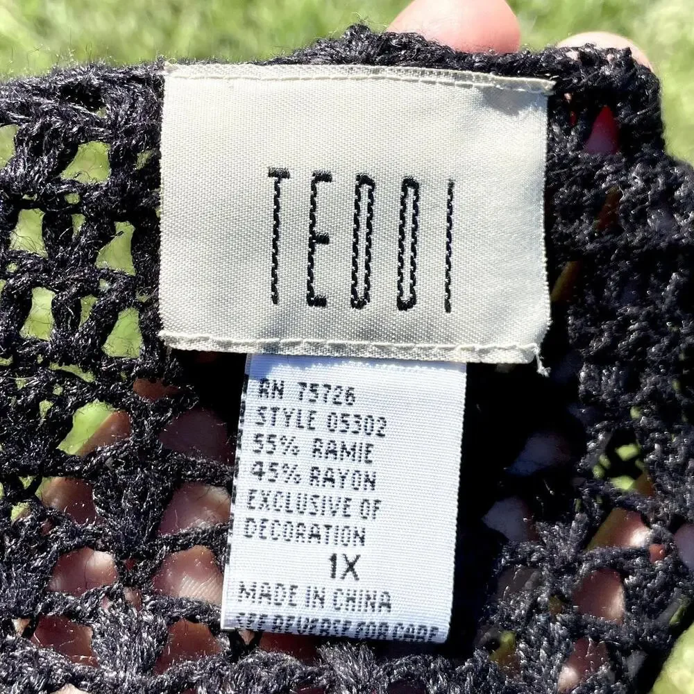 Teddi 90s black